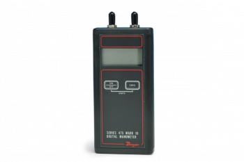 Digital Manometer, 0-40" H&sub2;O Range, Hi-Vol Sampler Calibration
