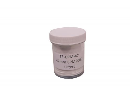 47mm EPM2000 Hi-Purity Glass Fiber Filters, 100/pk