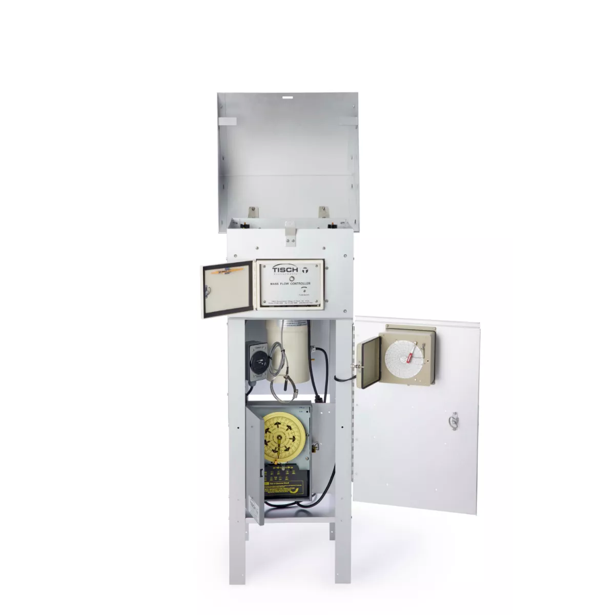 TSP Hi-Vol Air Sampler, MFC, Mechanical Timer, Brush Motor, 220V