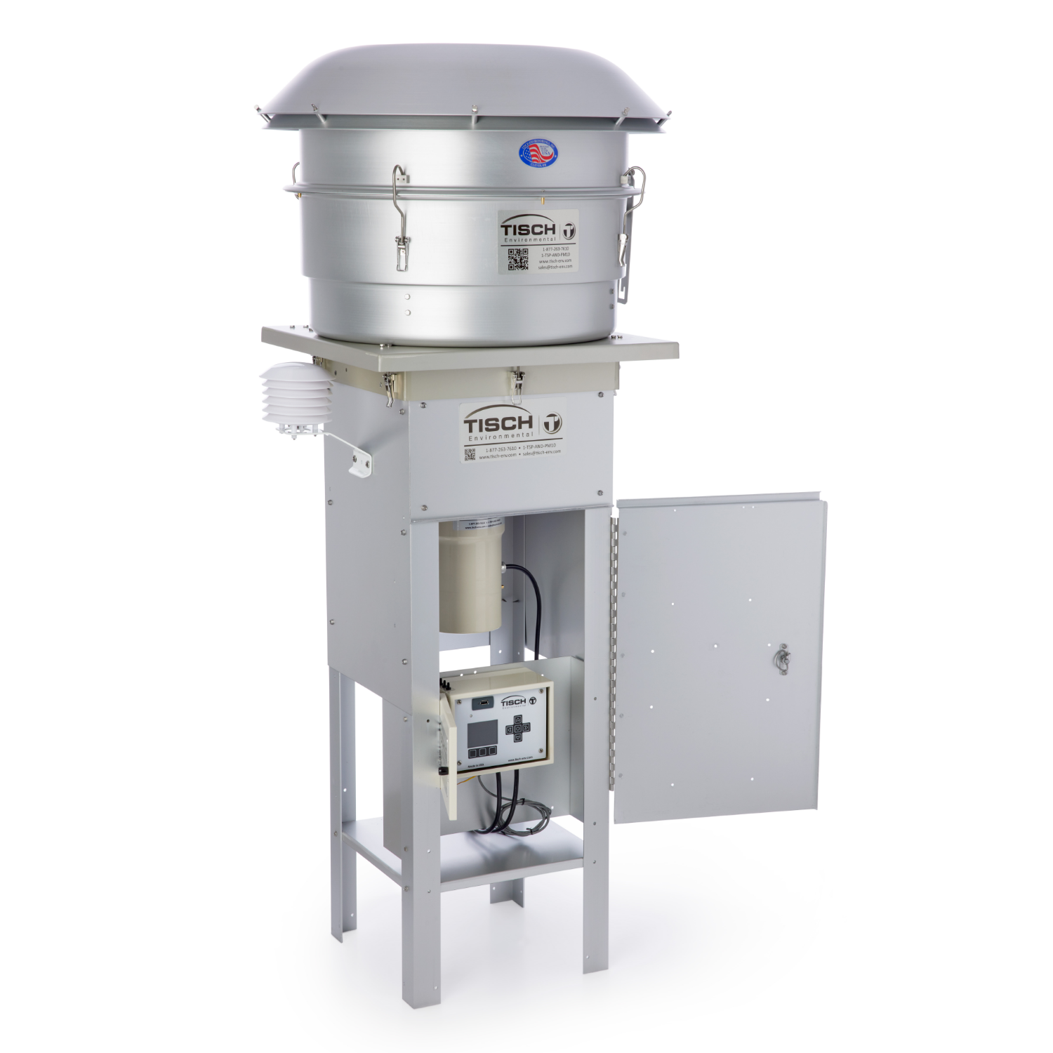 PM10 PLUS Hi-Vol Air Sampler with Brush Motor - 220V, 50Hz | Tisch